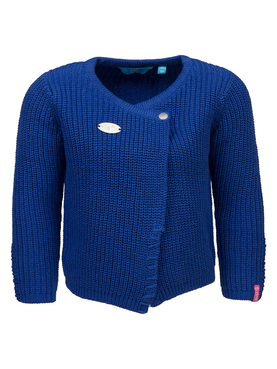 Niebieski sweter dziewczęcy Lief