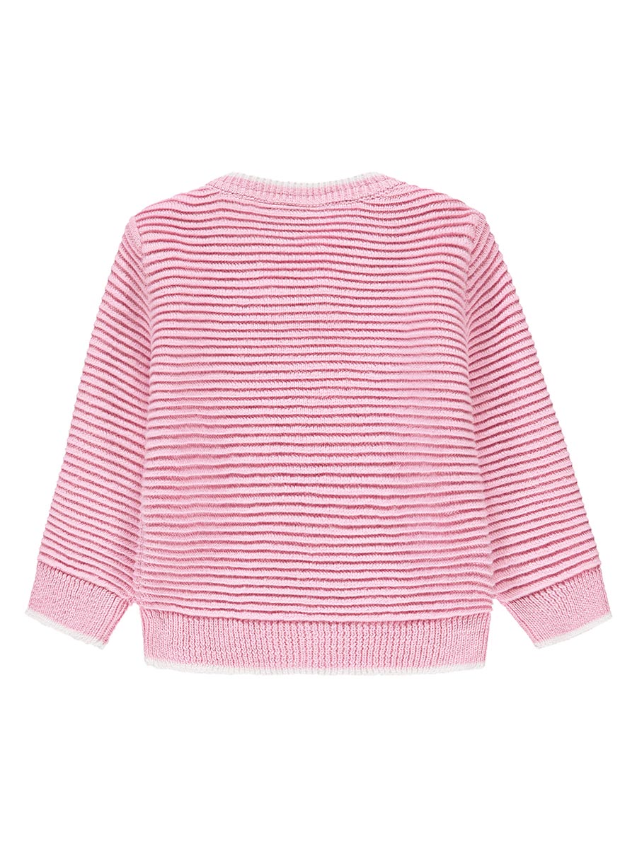 Niemowlęcy różowy sweterek marki Kanz