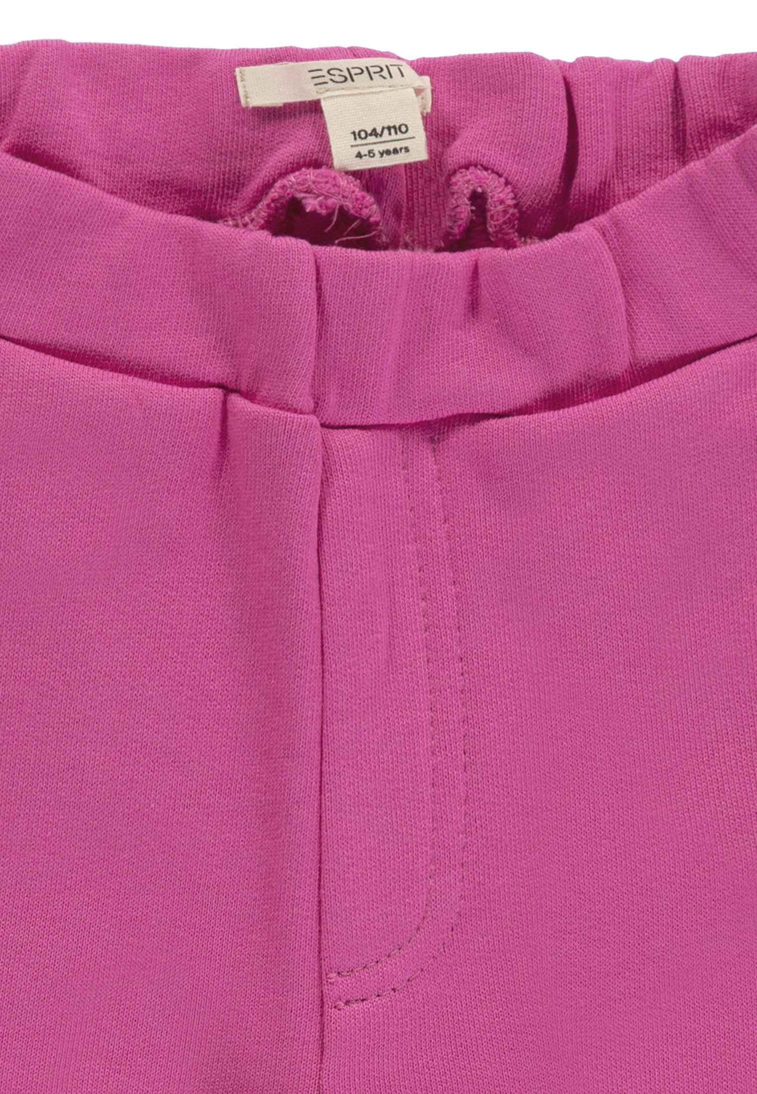 Dziewczęce spodnie dresowe, różowe, Esprit