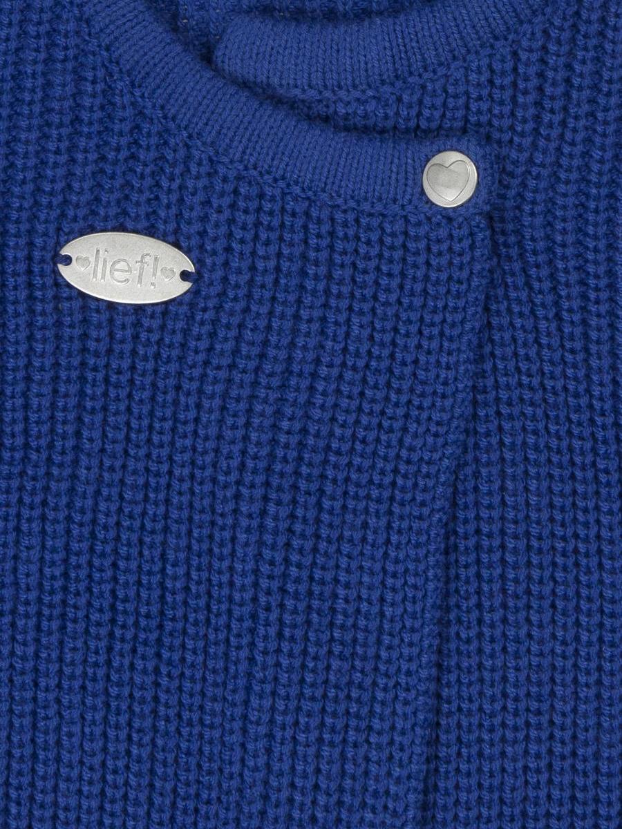 Niebieski sweter dziewczęcy Lief