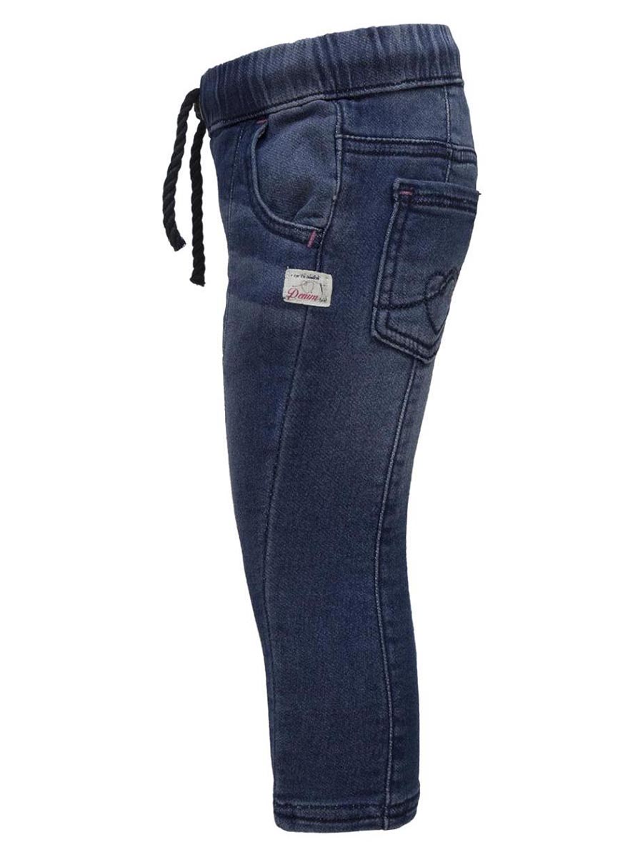 Granatowe jeansy dziewczęce Lief