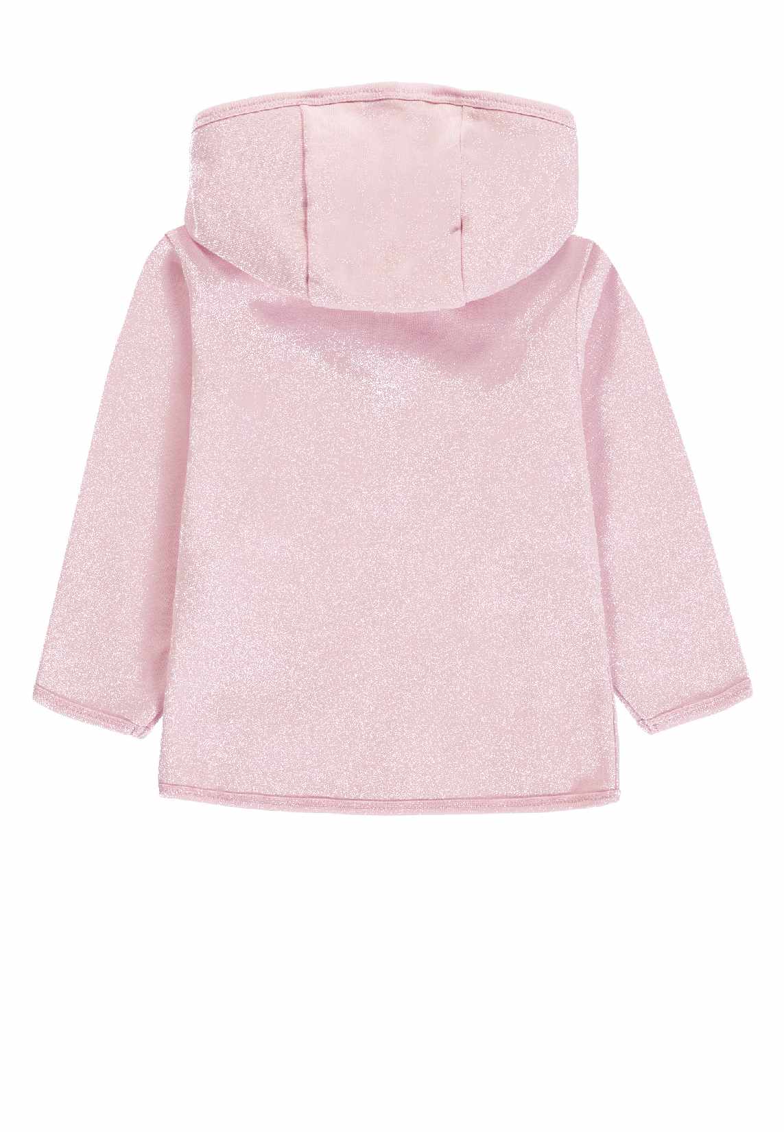 Różowa bluza dla chłopca i dla dziewczynki, rozpinana, Esprit