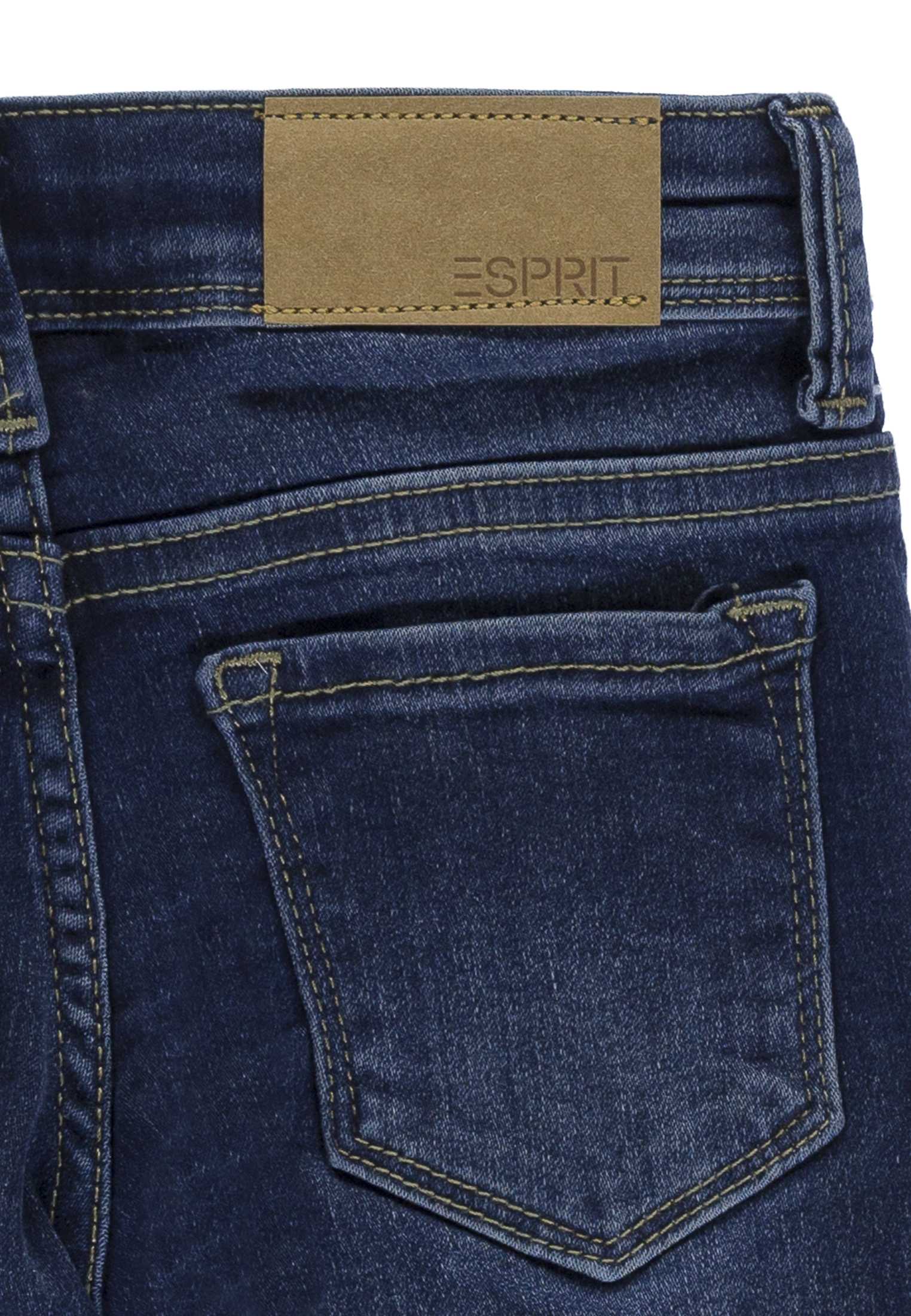 Spodnie jeansowe dla dziewczynki, Regular Fit, niebieskie, Esprit