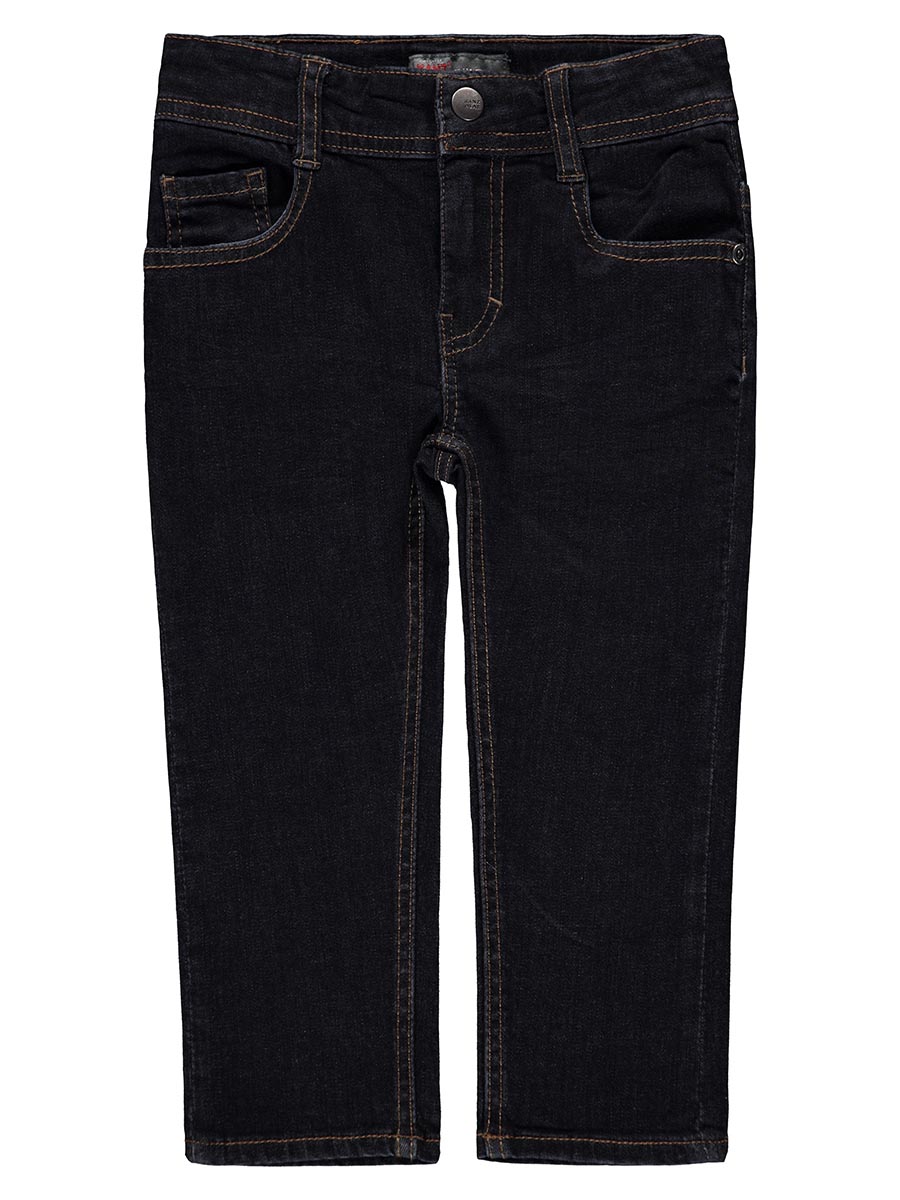 Granatowe jeansy chłopięce Kanz
