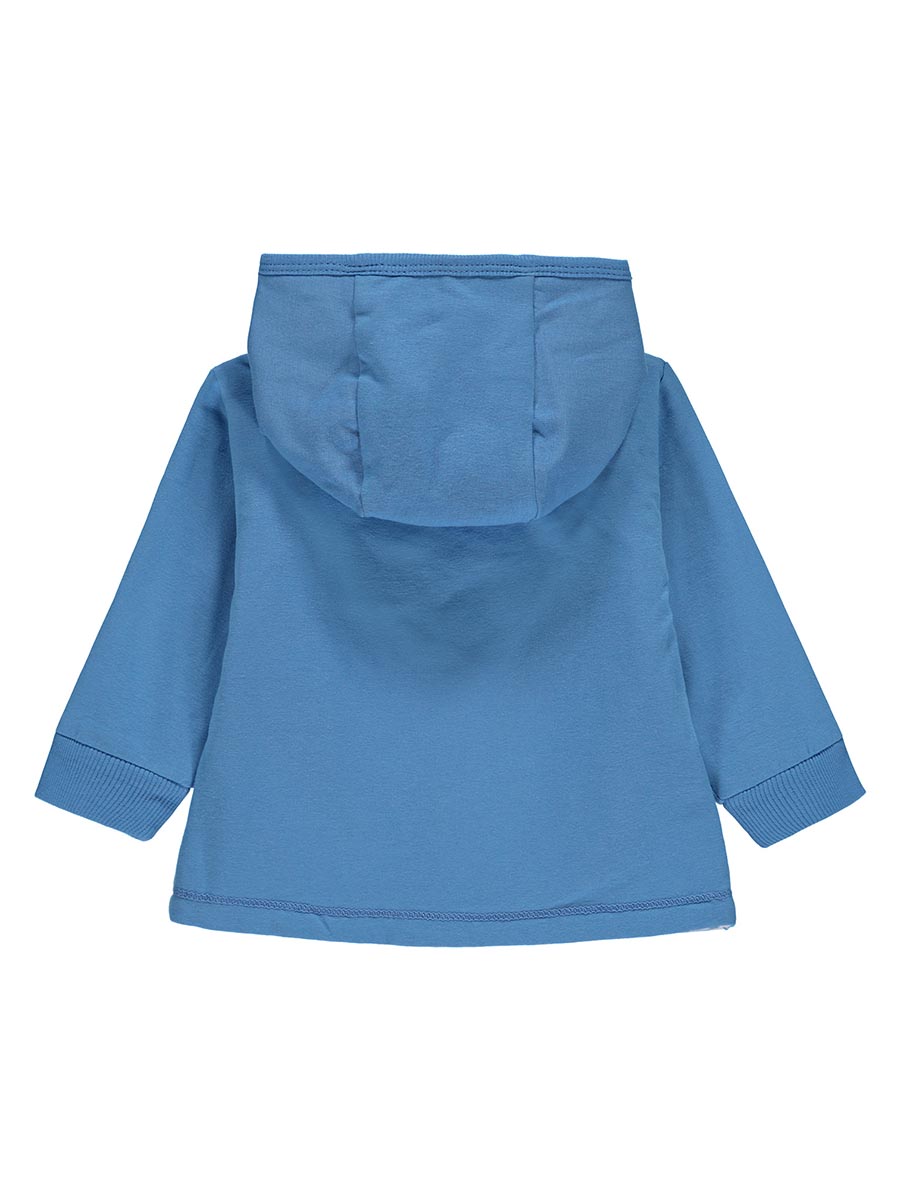Dziecięca niebieska bluza z kapturem Kanz