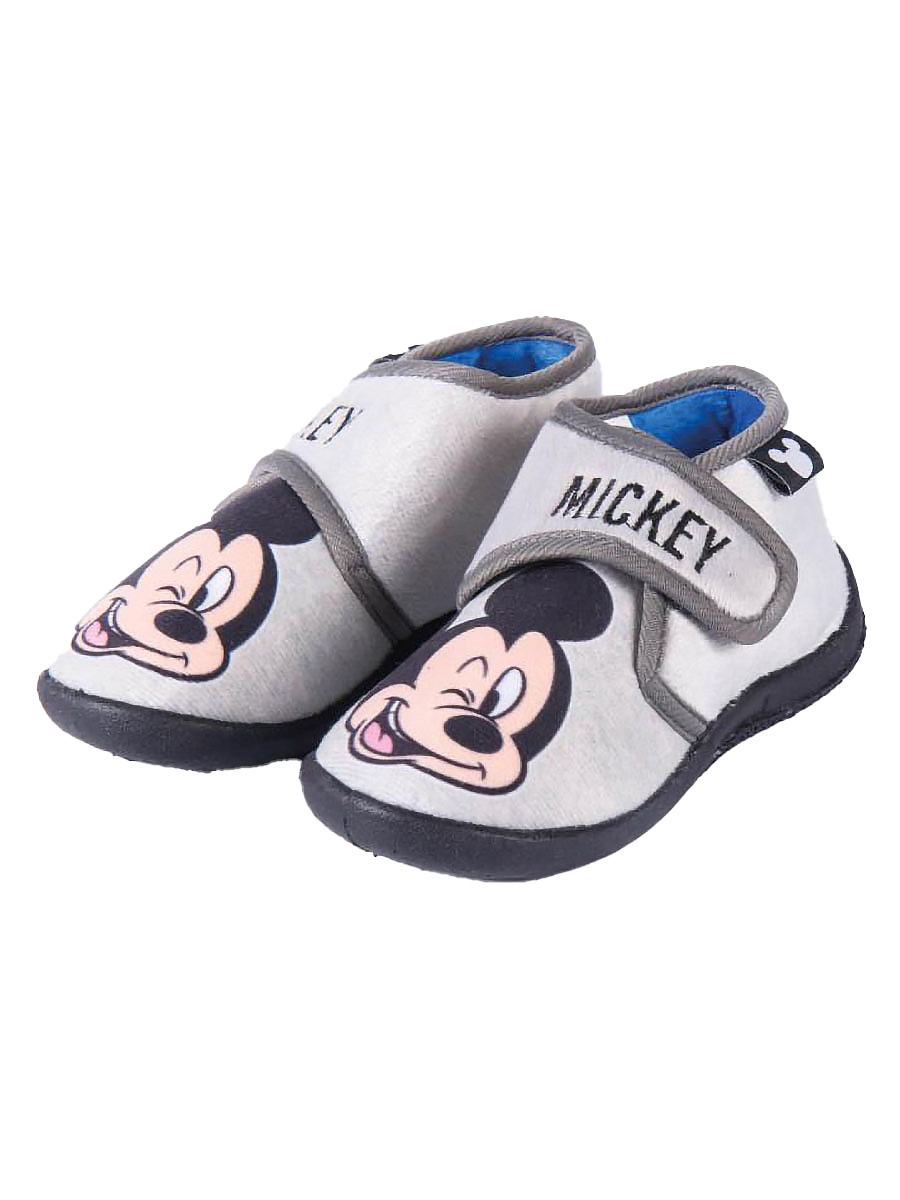 Pantofle dziecięce Myszka Mickey Szare