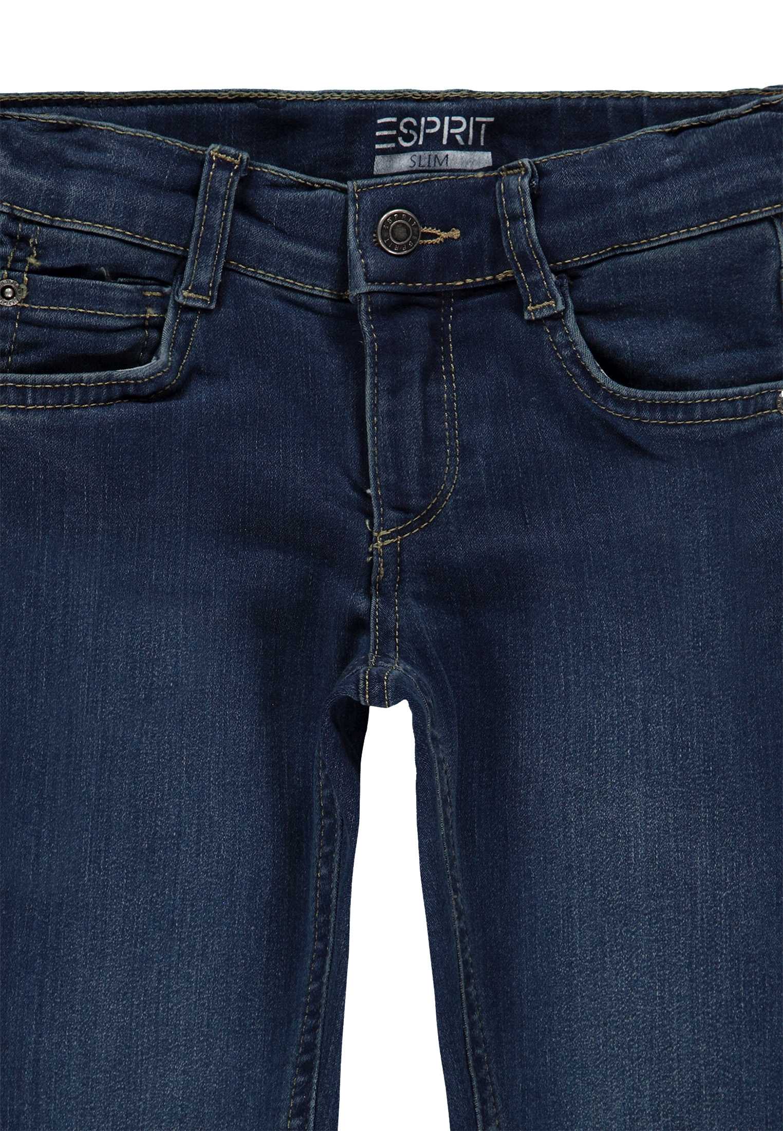 Chłopięce spodnie jeansowe, Wide Fit, niebieskie, Esprit