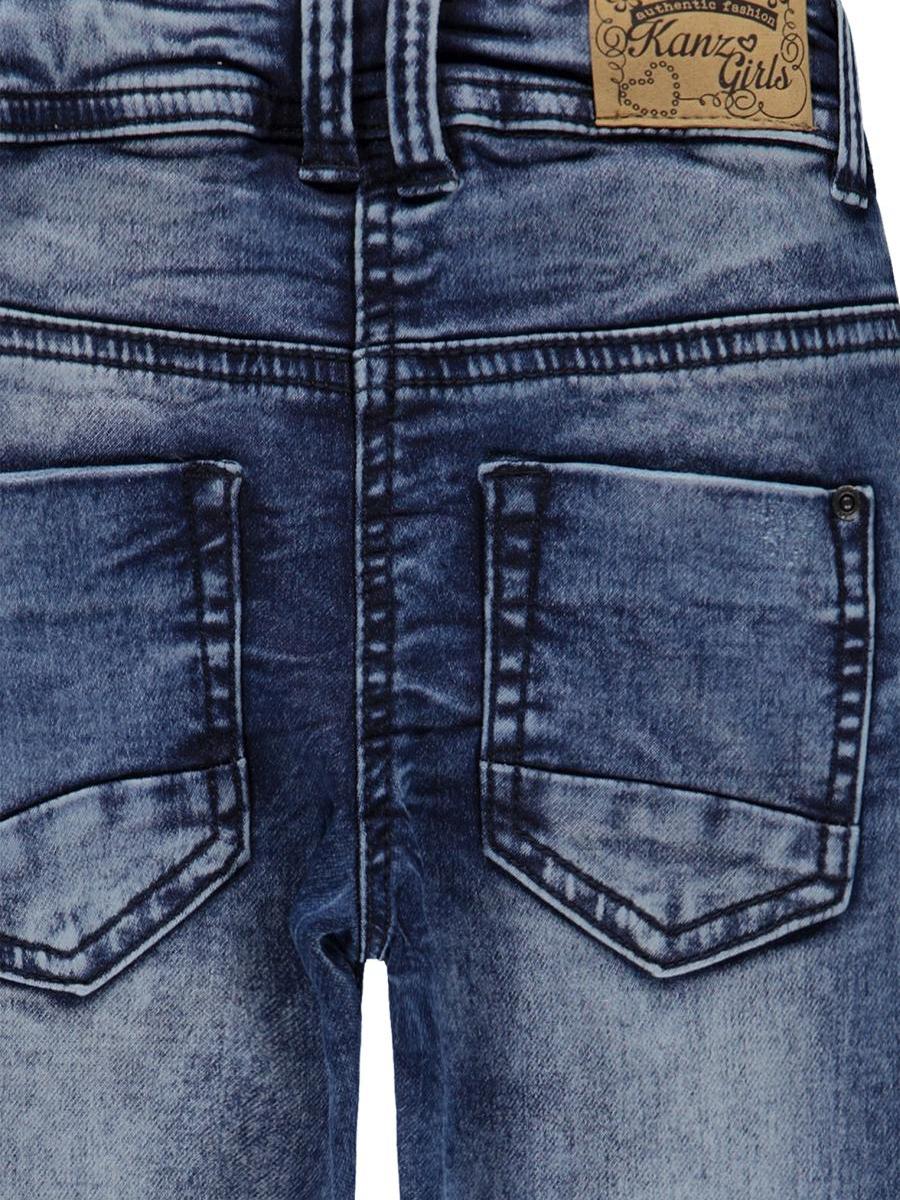 Spodnie jeansowe dziewczęce, denim, Kanz