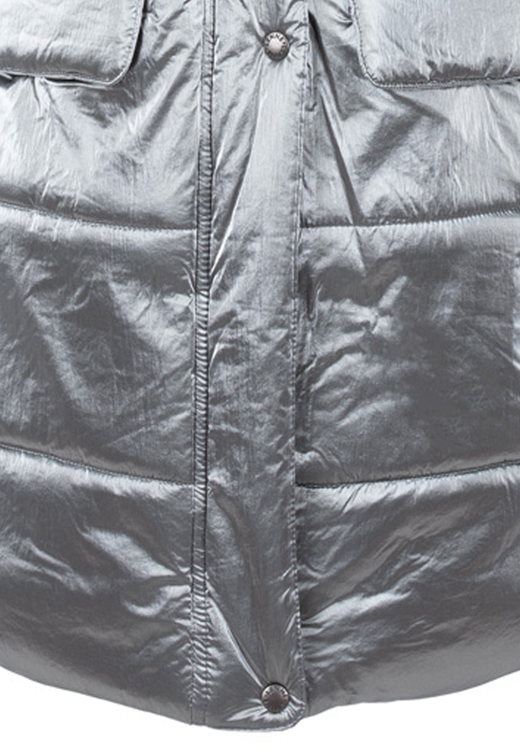 Płaszcz LENNA w kolorze srebrnym