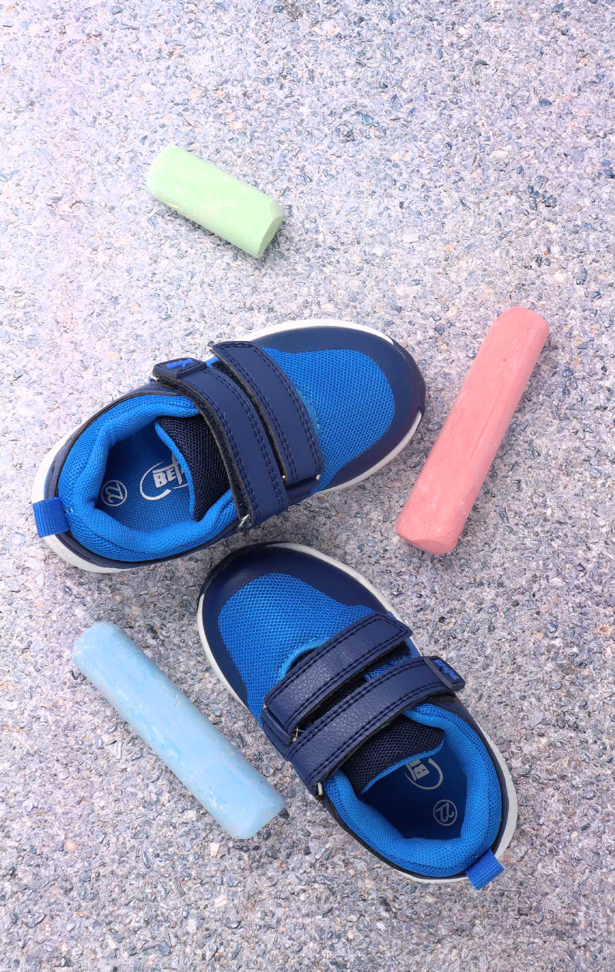 Chłopięce buty sportowe, niebieskie, Befado