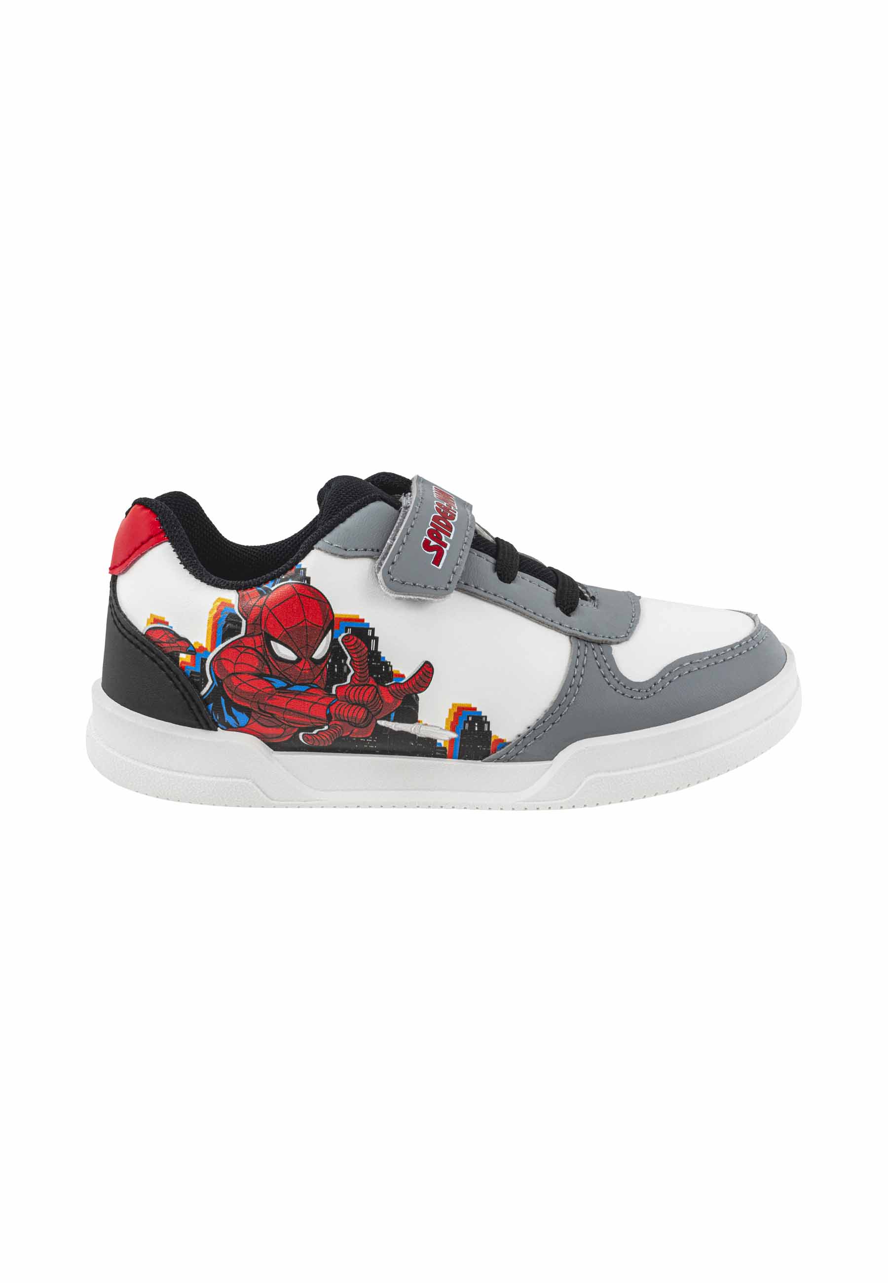 Buty chłopięce Spiderman białe