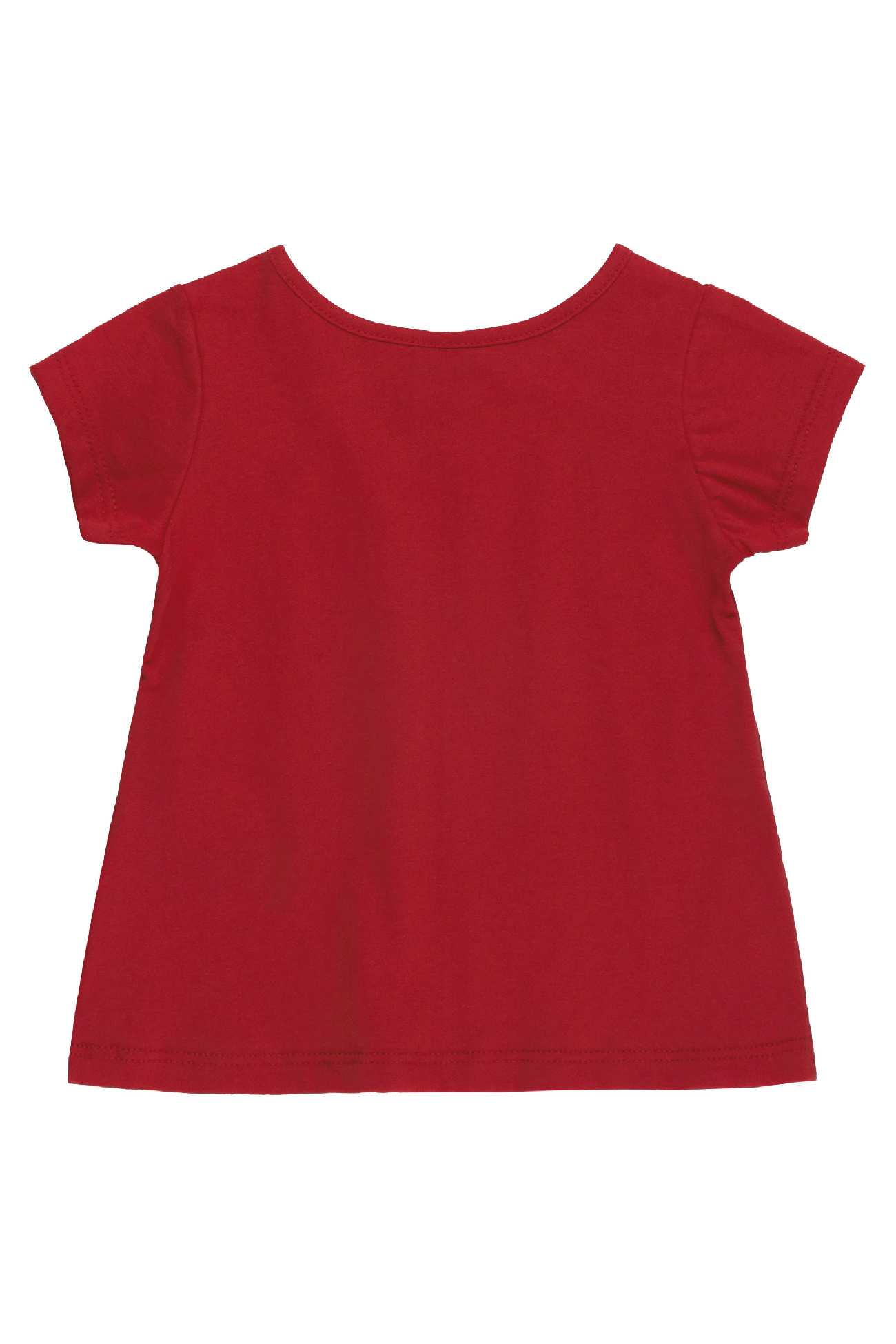 Komplet dziewczęcy, bluzka z krótkim rękawem i legginsy, czerwony, Bee Loop