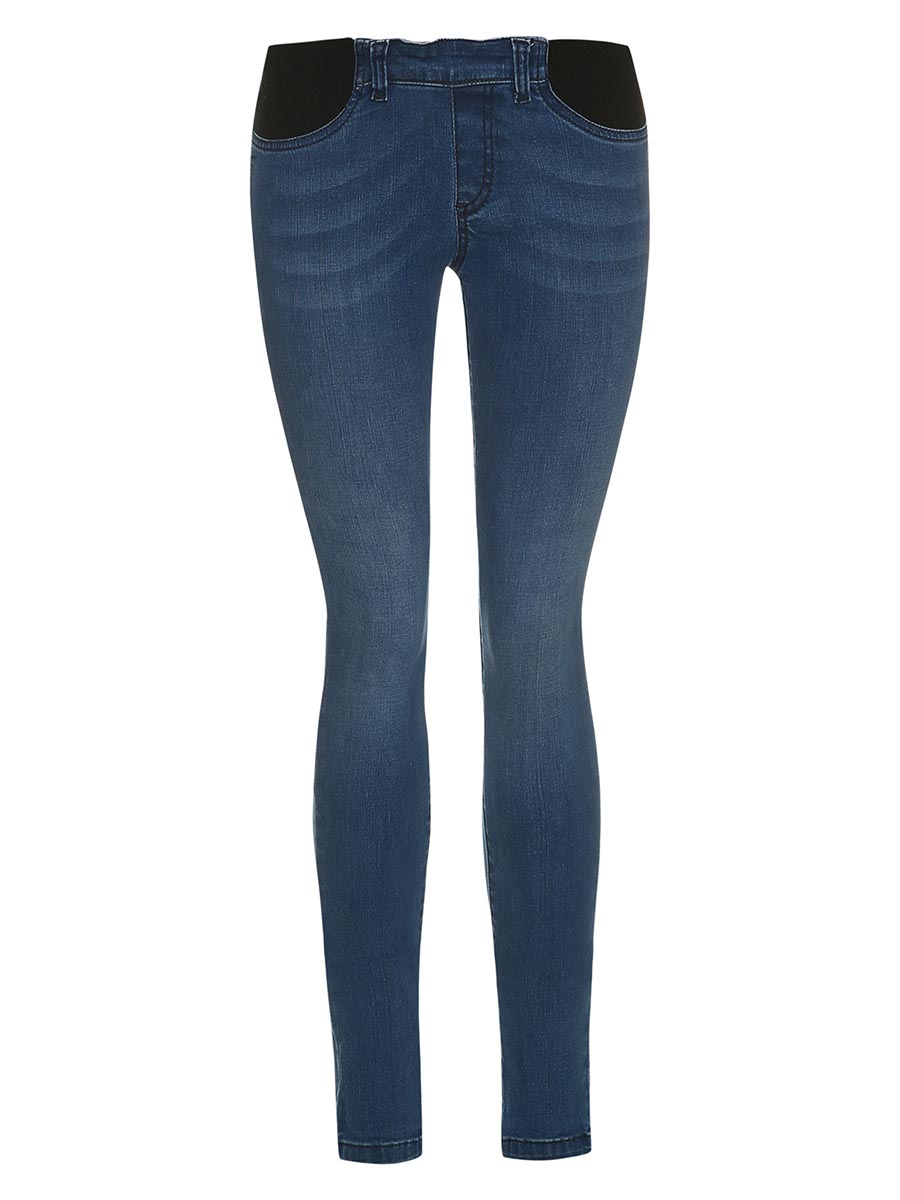 Spodnie jeansowe damskie, ciążowe, slim, niebieskie, Bellybutton