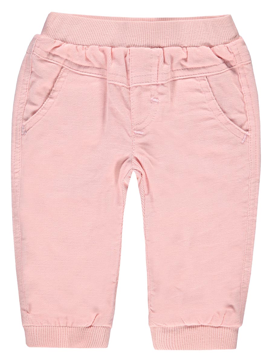 Dziewczęce spodnie sztruksowe, różowy, Kanz