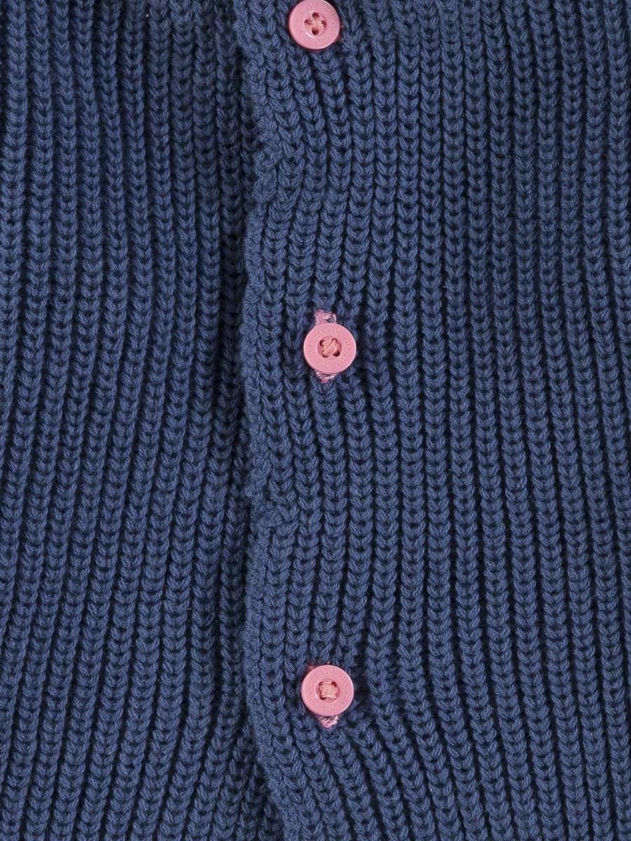 Granatowy niemowlęcy sweterek Lief