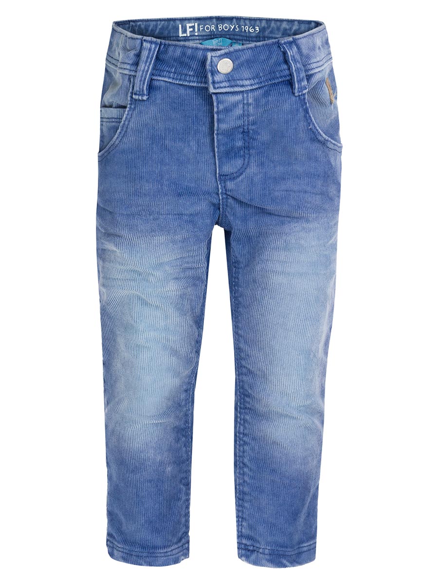 Niebieskie spodnie jeansowe chłopięce Lief