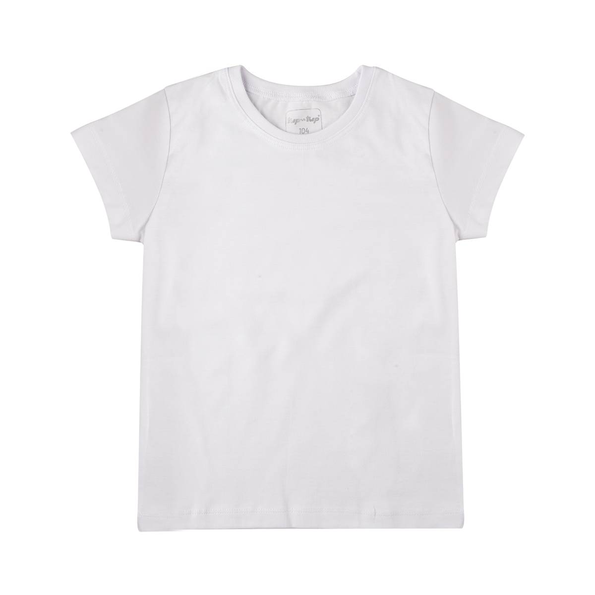 Dziewczęcy biały T-Shirt 2-pack Tup Tup
