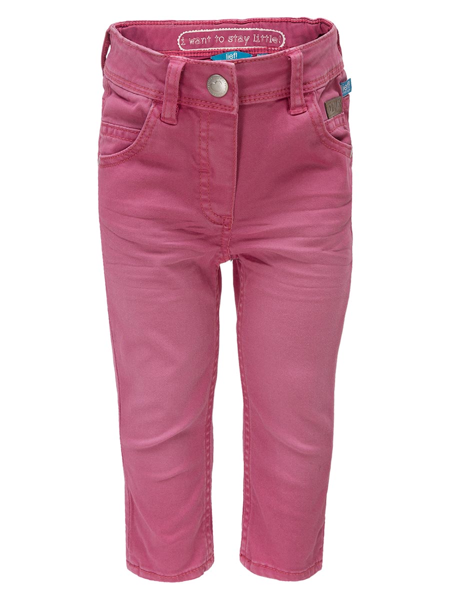 Dziewczęce różowe spodnie Lief